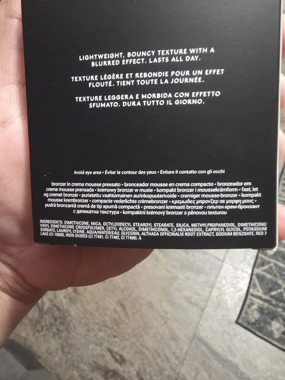 Fenty Beauty Sun Stalk'r Soufflé Pressed Mousse Cream Bronzer - Black